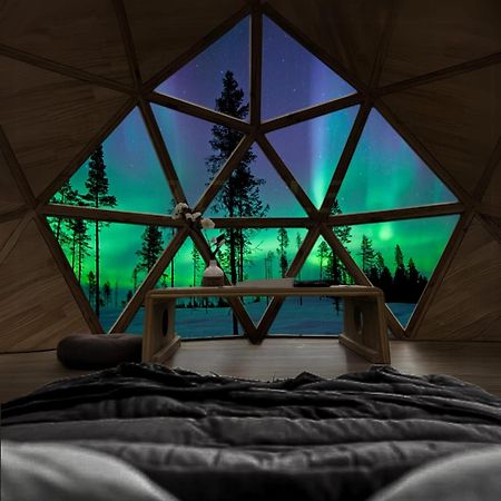 Skog Aurora Igloos Kalix Exterior foto