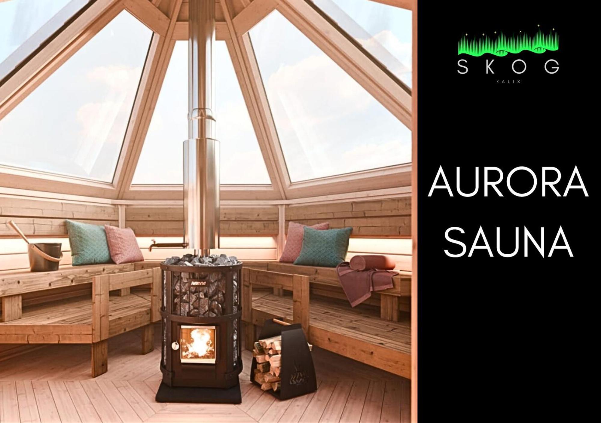 Skog Aurora Igloos Kalix Exterior foto