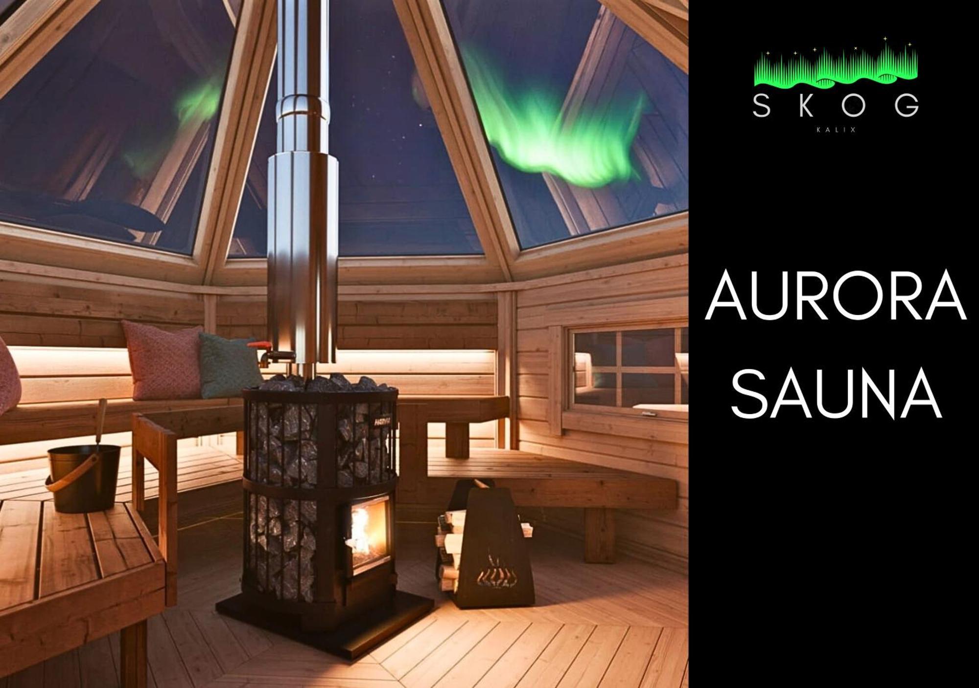 Skog Aurora Igloos Kalix Exterior foto