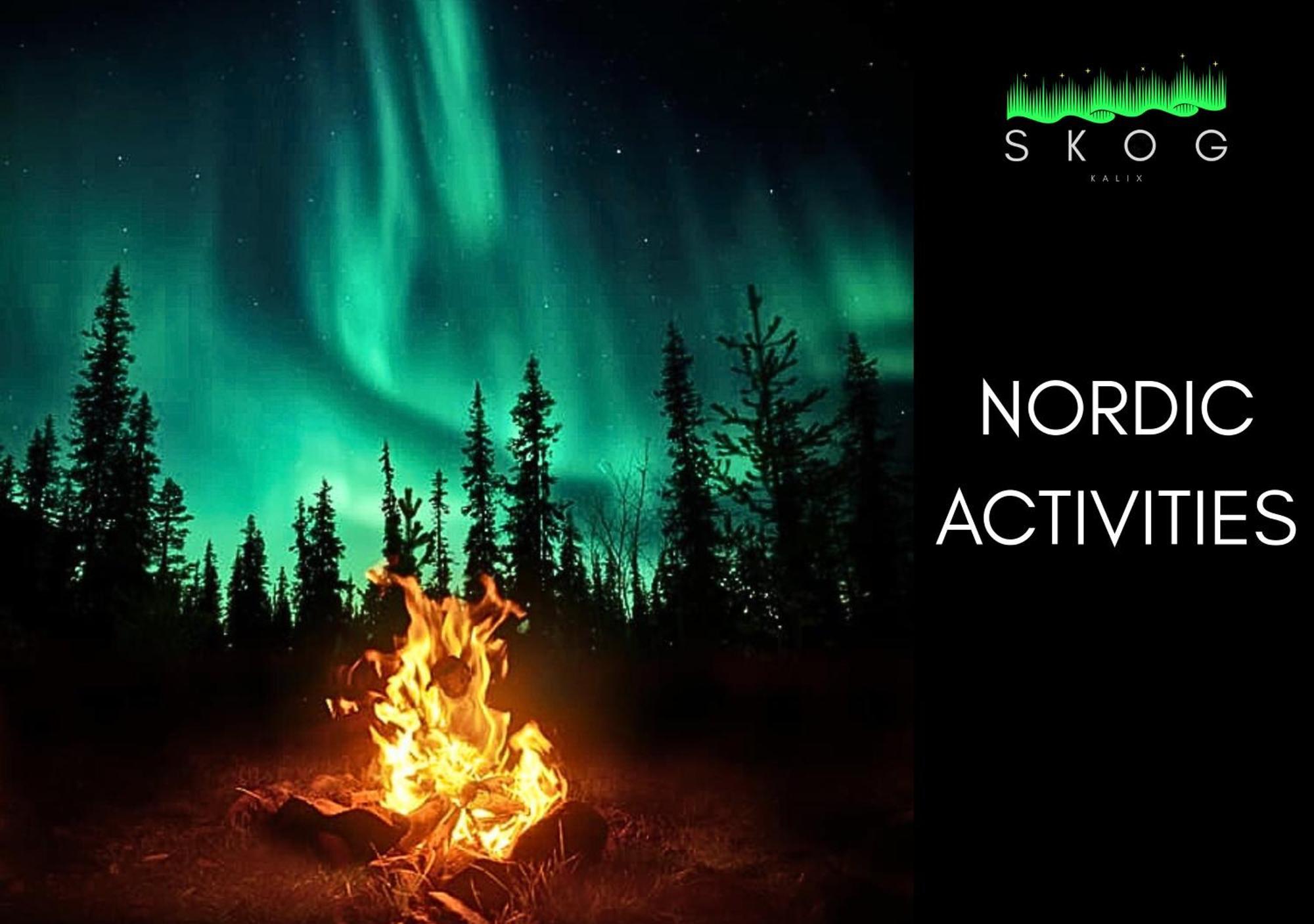 Skog Aurora Igloos Kalix Exterior foto